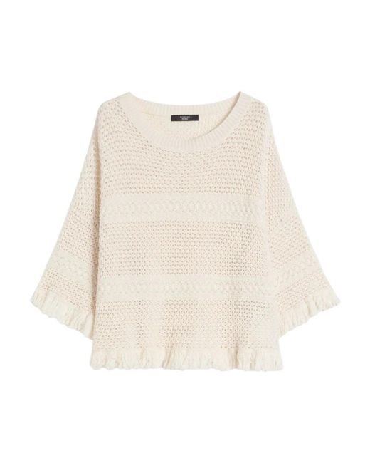 Weekend by Maxmara Natural Round-Neck Knitwear