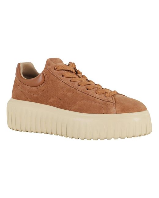 Hogan Brown Sneakers