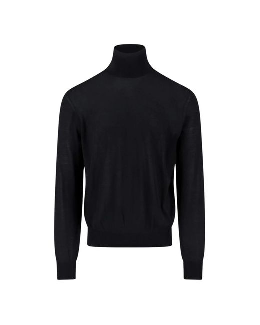 Saint Laurent Black Turtlenecks for men