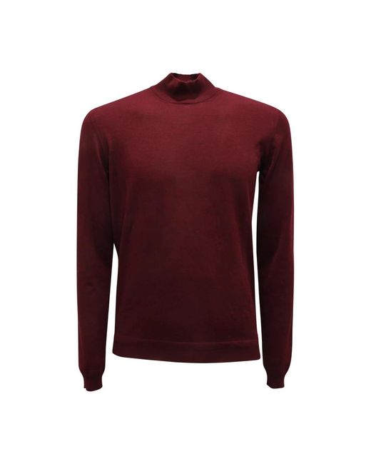 GOES BOTANICAL Red Turtlenecks for men