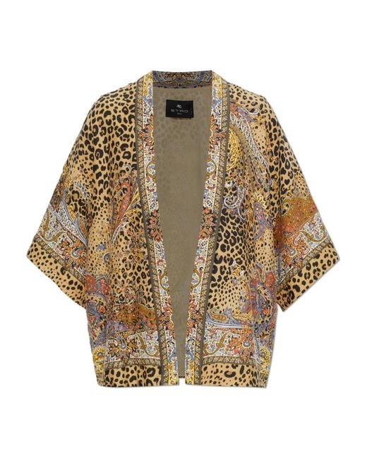 Etro Natural Kimonos
