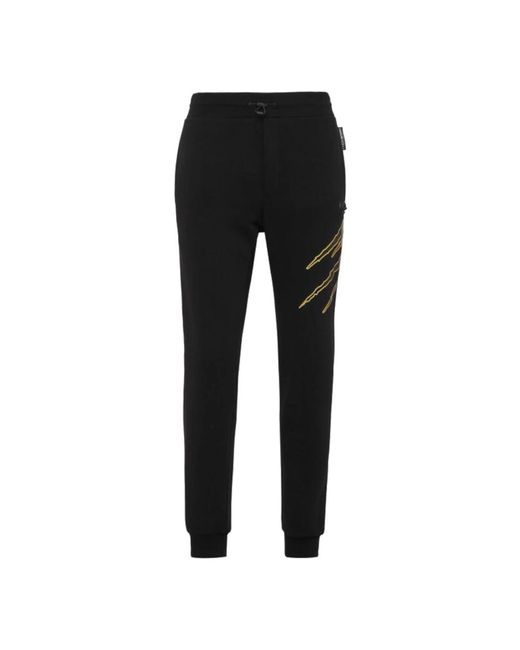 Sweatpants di Philipp Plein in Black da Uomo