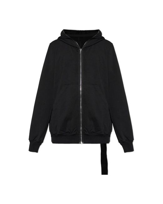 Rick Owens Hoodies & Sweatvesten ,Zwart ,Katoen Jumbo Gimp Hoodie in het Black voor heren