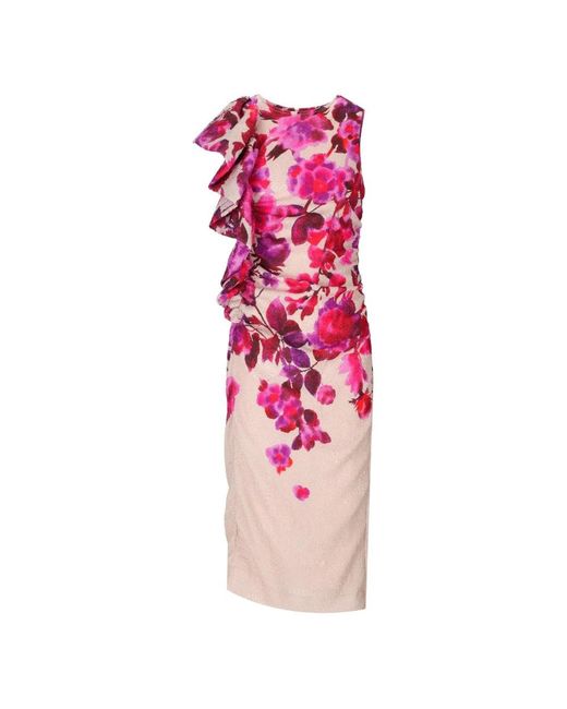 Essentiel Antwerp Midi Dresses in het Pink