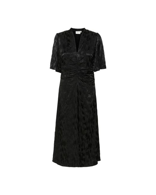Gestuz Black Midi Dresses