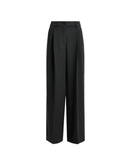 Essentiel Antwerp Wide Trousers in het Black