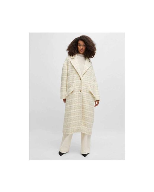 HUGO Natural Single-Breasted Coats