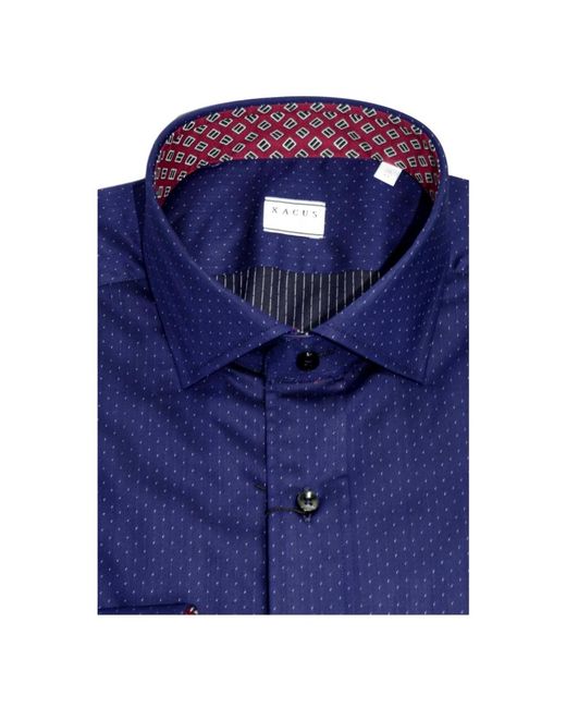 Xacus Blue Casual Shirts for men