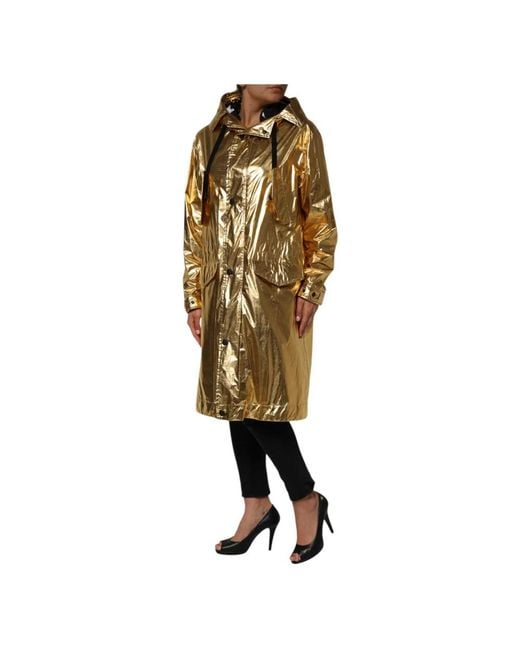 Dolce & Gabbana Metallic Parkas