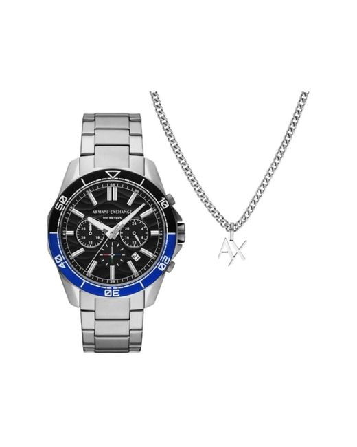 ARMANI EXCHANGE Horloges in het Metallic voor heren