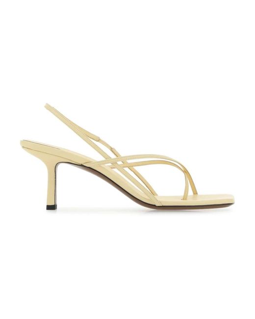 Neous Metallic High Heel Sandals