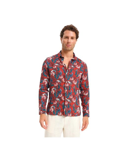 Casual Shirts di Peninsula in Red da Uomo