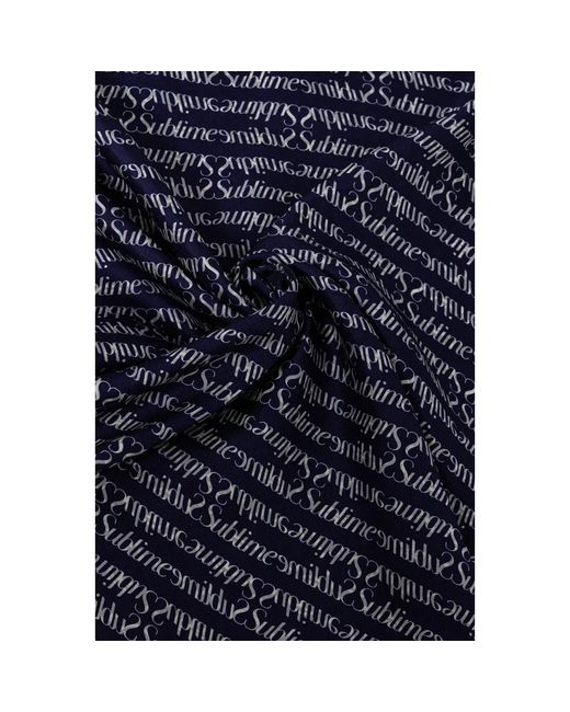 Tory Burch Blue T Monogram Schal