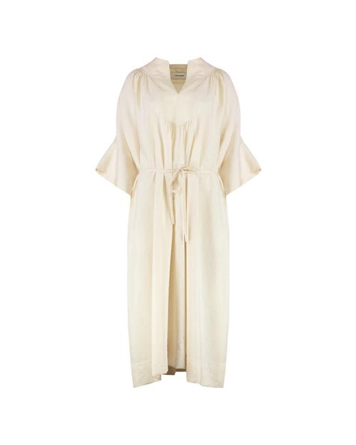 Midi Dresses di Yves Salomon in Natural