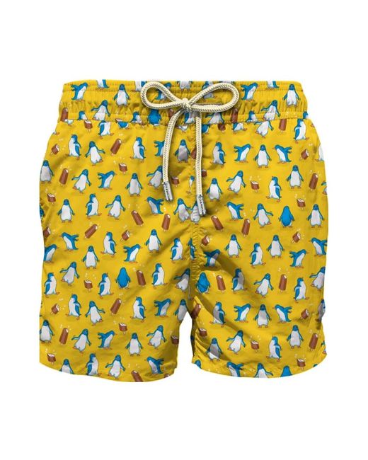 Mc2 Saint Barth Yellow Beachwear for men