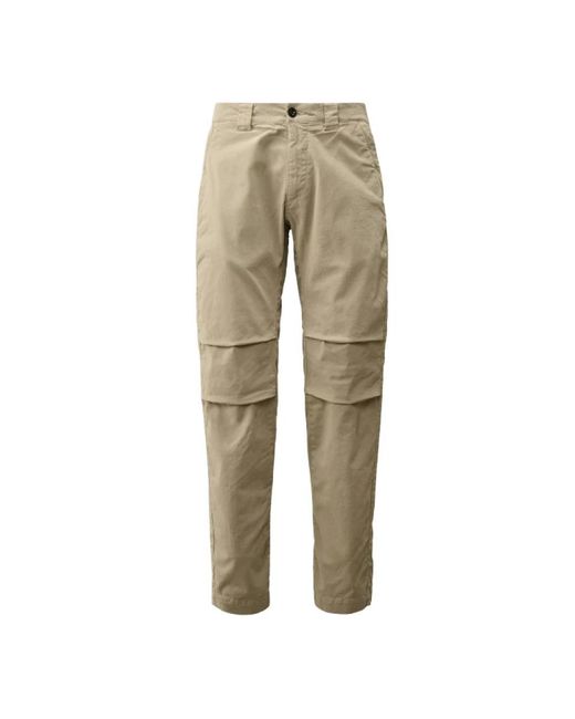 C P Company Natural Slim-Fit Trousers for men