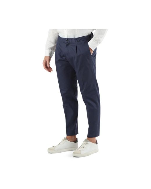 Trousers > chinos AT.P.CO pour homme en coloris Blue