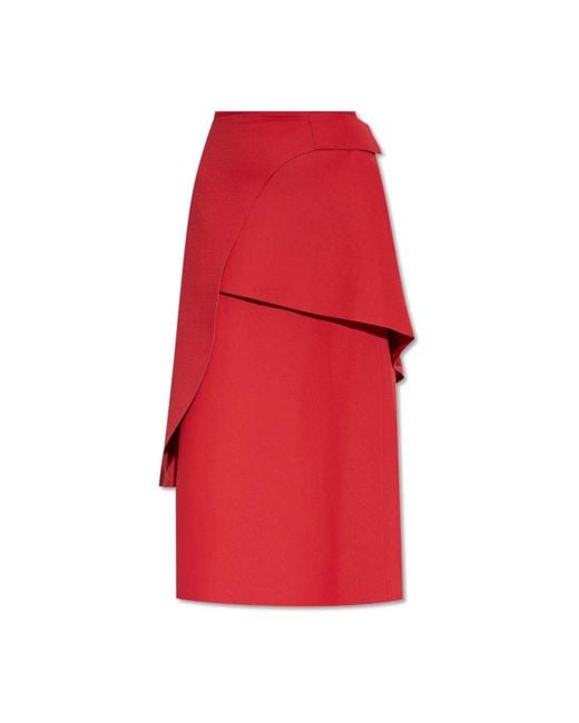 Tory Burch Midi Skirts in het Red