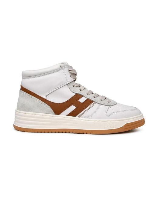 Hogan White Leather H630 Sneakers for men