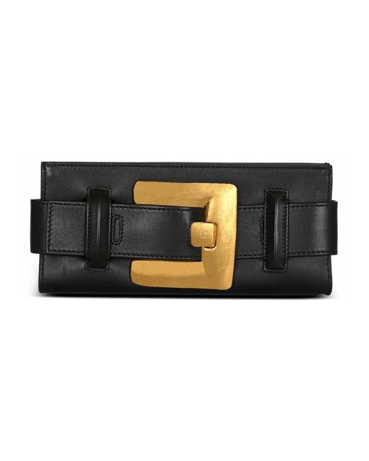 Clutches Balmain de color Black