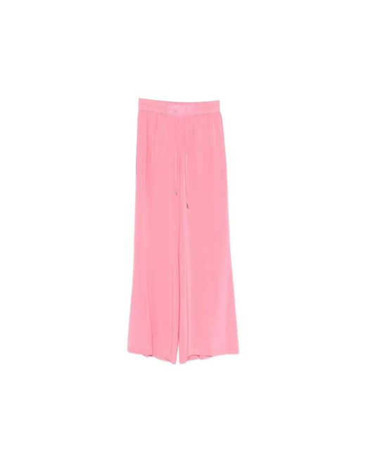 Ermanno Scervino Pink Wide Trousers