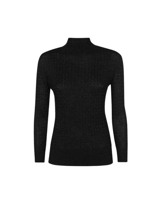 Armani Exchange Black Turtlenecks