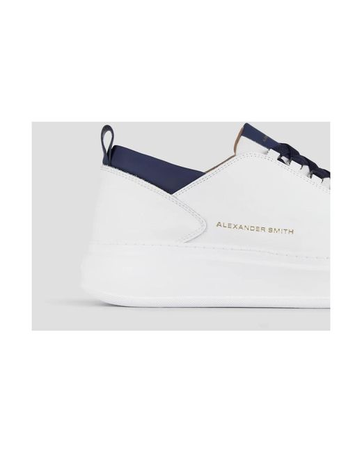 Alexander Smith White Sneakers for men