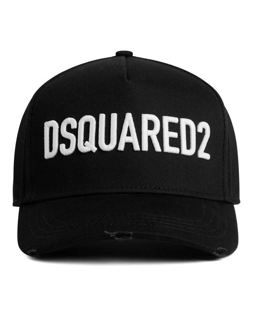 DSquared² Accessoires ,Zwart ,Baseball Cap in het Black voor heren