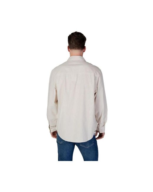 Calvin Klein Gray Casual Shirts for men
