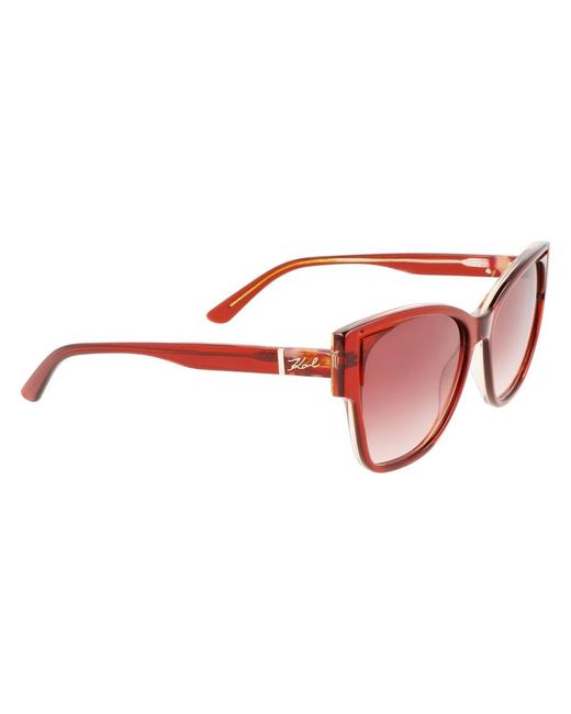 Karl Lagerfeld Red Sunglasses