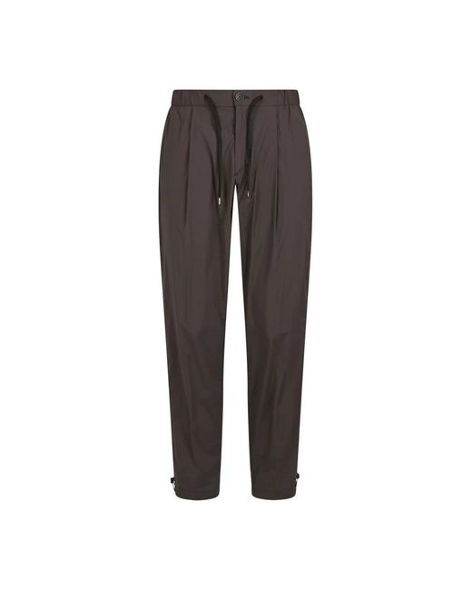 Herno Brown Trousers for men
