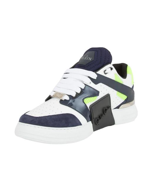 Philipp Plein Blue Sneakers for men
