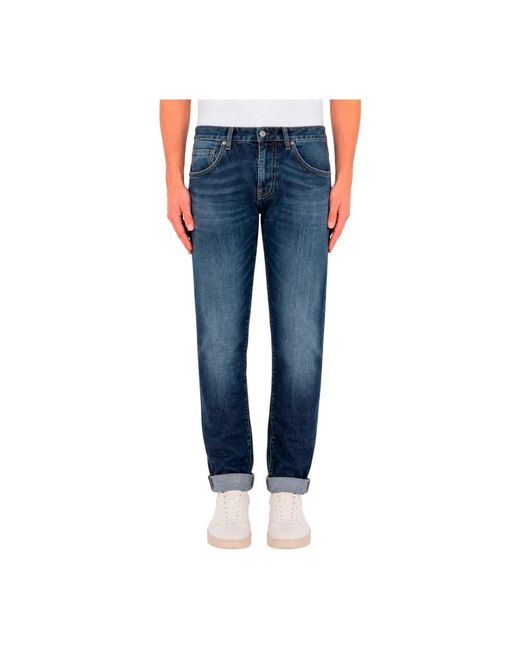 Dondup Blue Slim Fit Jeans for men