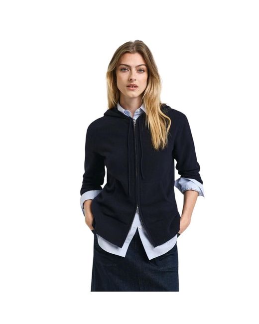 Zip-Throughs di Gant in Blue