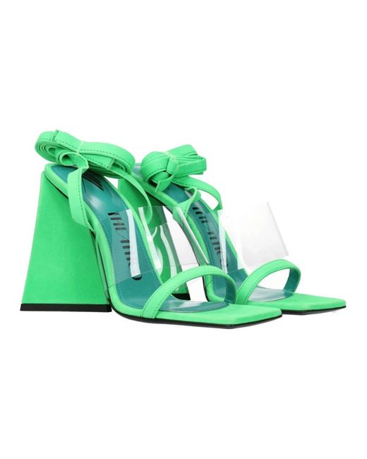 High Heel Sandals di The Attico in Green