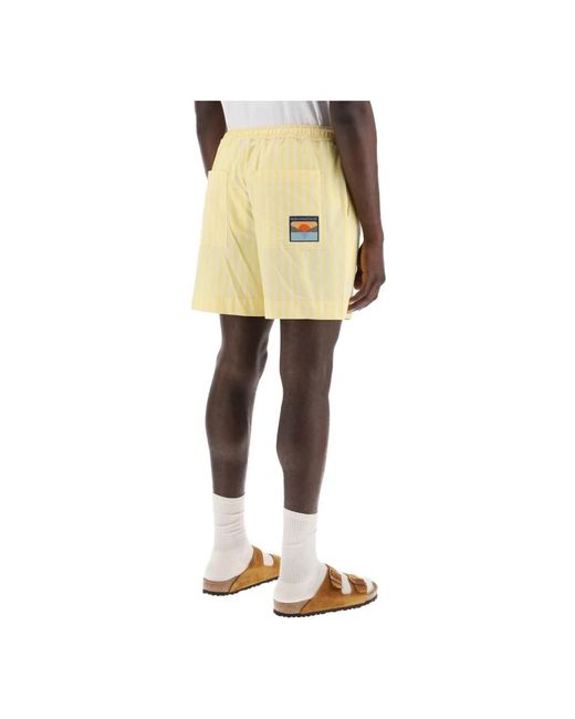 Maison Kitsuné Casual shorts in Yellow für Herren