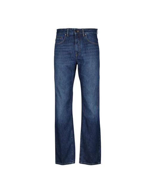 Givenchy Jeans ,Blauw ,Denim Blauwe Denim Jeans Rechte Pasvorm in het Blue voor heren