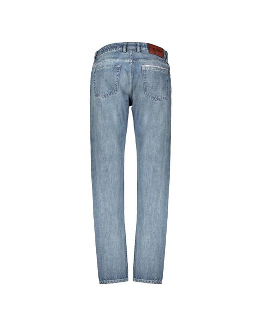 Moorer Rechte Jeans in het Blue voor heren