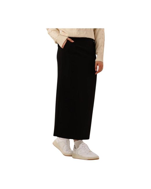 Object Rokken ,Zwart ,Elegante Midi Rok in het Black