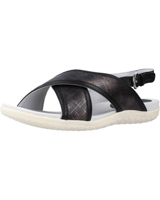 Flat Sandals di Geox in Blue