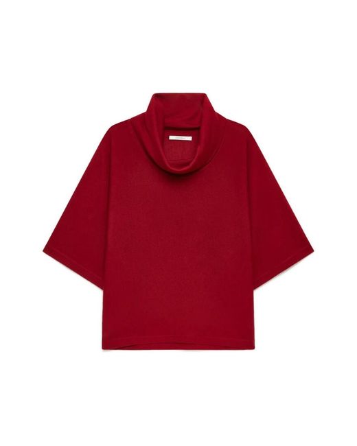 Turtlenecks Maliparmi de color Red