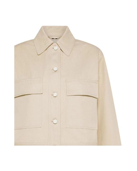 Light Jackets Seventy de color Natural