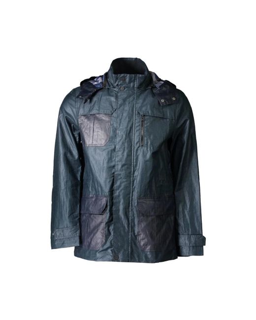 Geox Blue Light Jackets for men