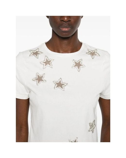 T-Shirts Alice + Olivia de color White