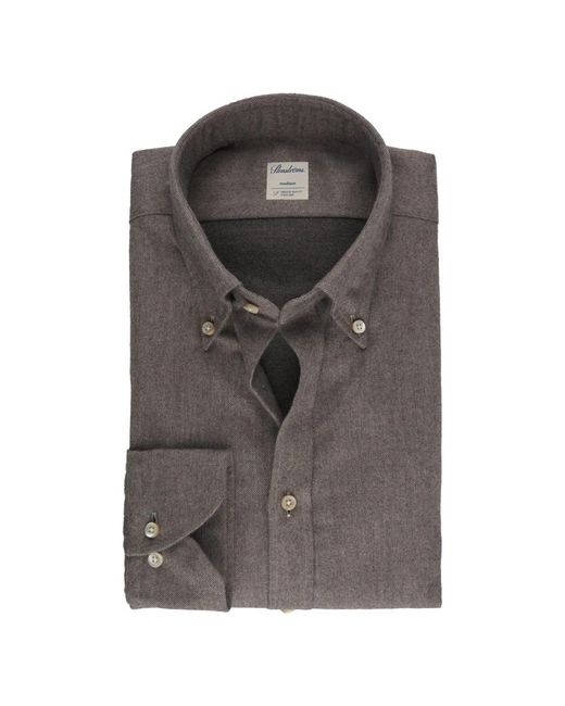 Stenstroms Brown Casual Shirts for men
