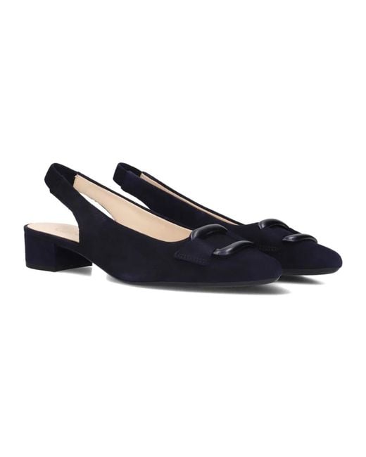 Gabor Blue Blaue Slingback-Pumps, Stilvolles Modell 521