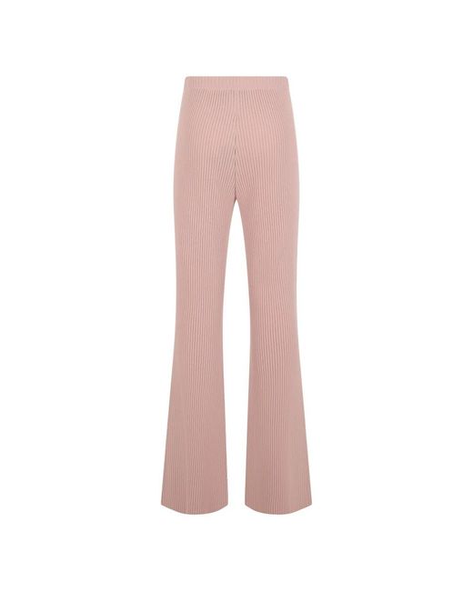 Alberta Ferretti Pink Wide Trousers