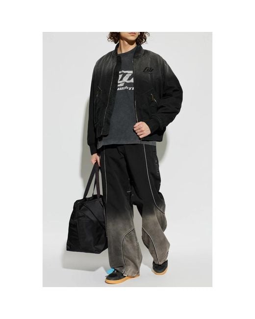 Off-White c/o Virgil Abloh Black Bomber Jackets for men