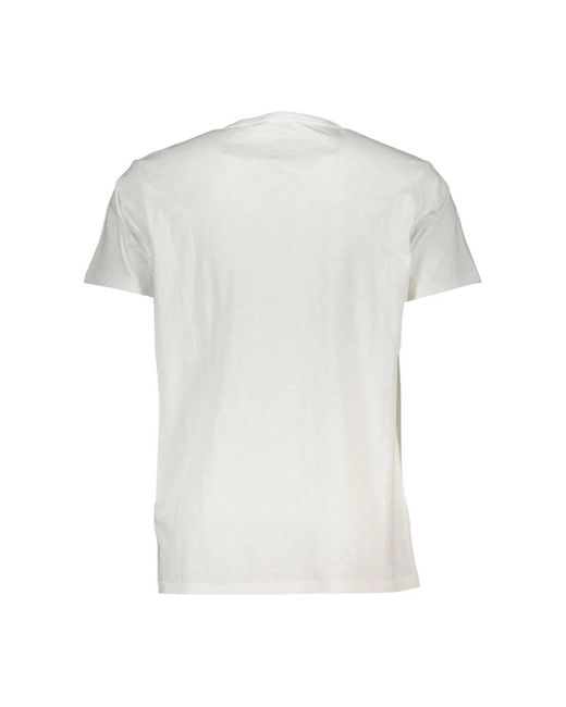 Guess T-shirts in White für Herren