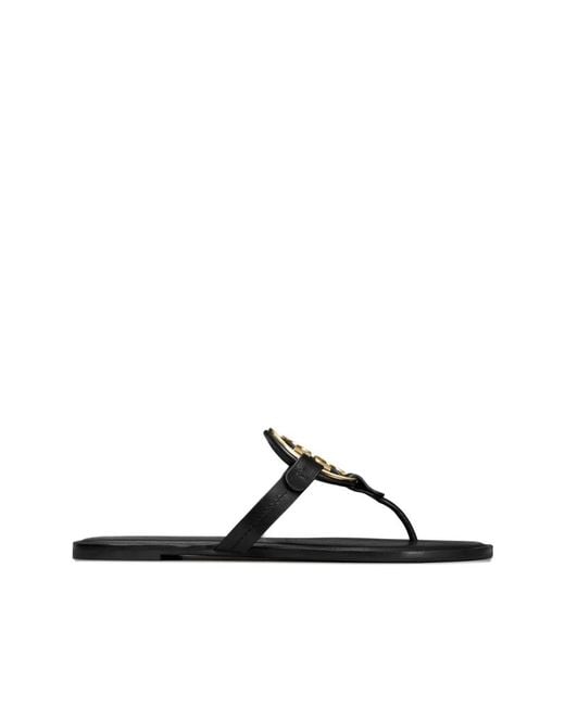 Tory Burch Black Flip Flops